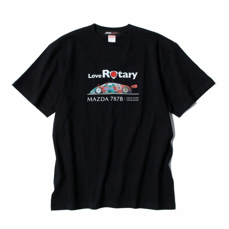 MZ racing Love Rotary マツダ787B
イラストTシャツ