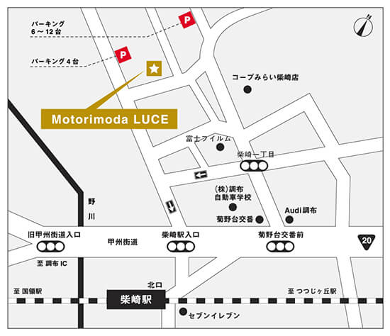 Motorimoda LUCE MAP