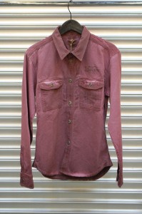 Warson Motors - MECANO SHIRT （ボルドー）