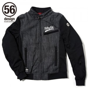 56design-rline-cotton-jacket-md-black