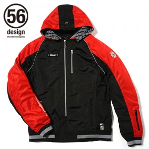 56design-sline-mesh-parka-md-red