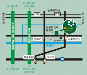 bolero-nagoya-nord-map