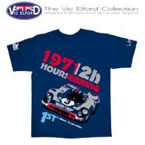 hunziker-Vic-Elford-Sebring 71-T-Shirt