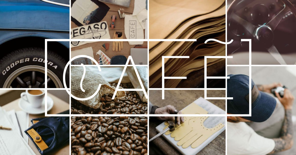 Café Leatherのブランドイメージの画像