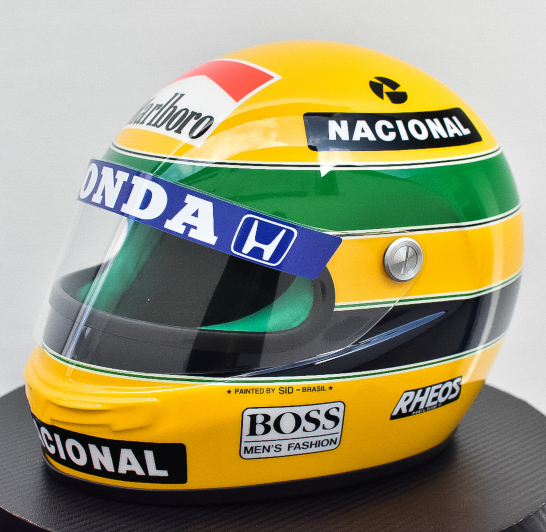 Ayrton Senna アイルトン セナ 各年代のレプリカヘルメットの受注予約可能です Motorimoda