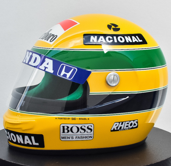 Ayrton Senna / アイルトン・セナ 各年代のレプリカヘルメットの受注