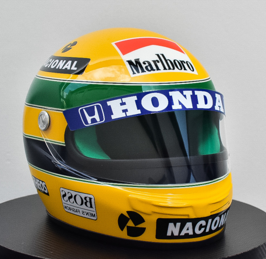 Ayrton Senna / アイルトン・セナ 各年代のレプリカヘルメットの受注 