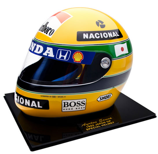 Ayrton Senna / アイルトン・セナ 各年代のレプリカヘルメットの受注