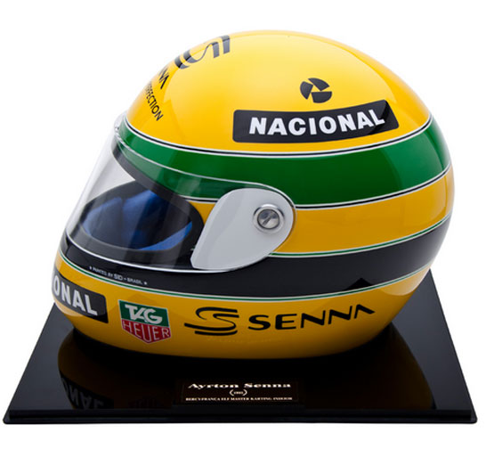 Ayrton Senna / アイルトン・セナ 各年代のレプリカヘルメットの受注