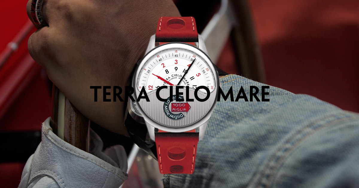 TERRA CIELO MARE 最新ミッレミリアコラボモデルが入荷しました