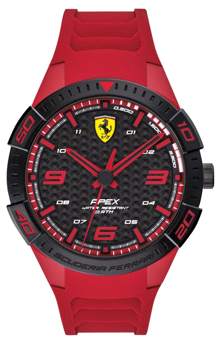 残りわずか】 フェラーリ 腕時計 ラップタイム 白 SF830012 並行輸入品 