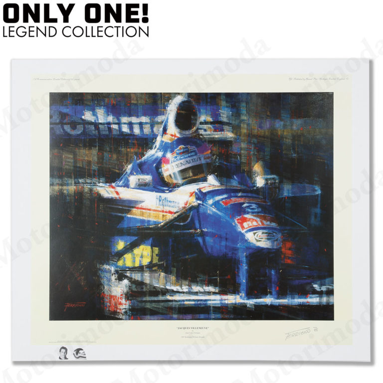 【F1 Memorabilia】ドライバー直筆サイン入りアートポスター