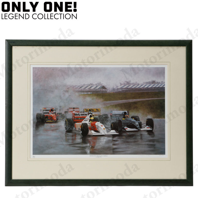 【F1 Memorabilia】ドライバー直筆サイン入りアートポスター