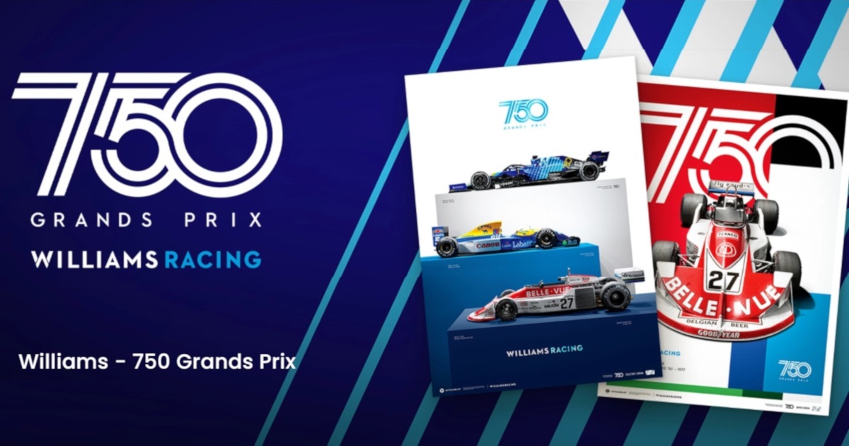 AUTOMOBILIST | Williams F1 750thレース記念 オフィシャル限定