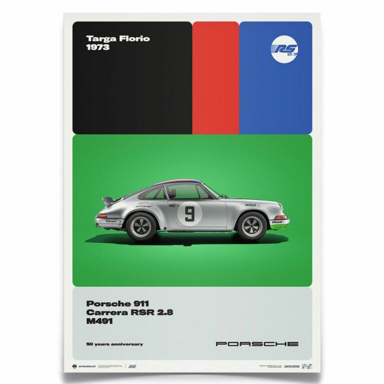 AUTOMOBILIST × Porsche Museum | 911 RS2.7 50th記念ポスターのご予約 