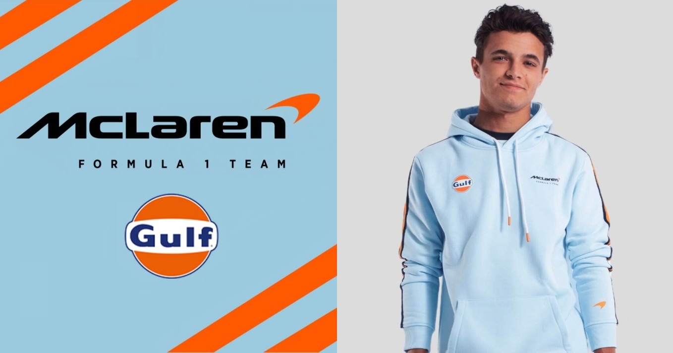 マクラーレンF1チーム　Gulf ポロシャツ 2022 / No.44