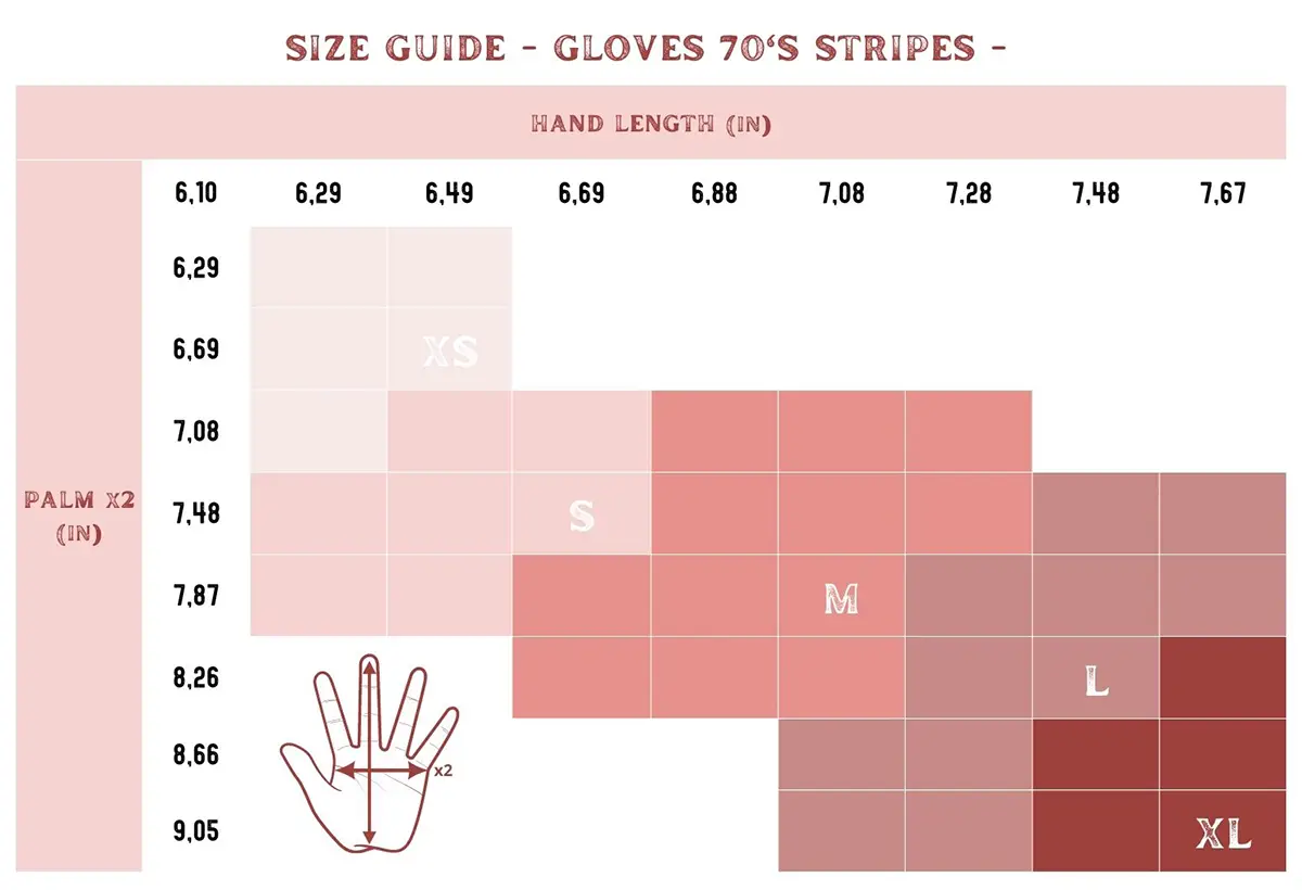 Wildust Gloves Size