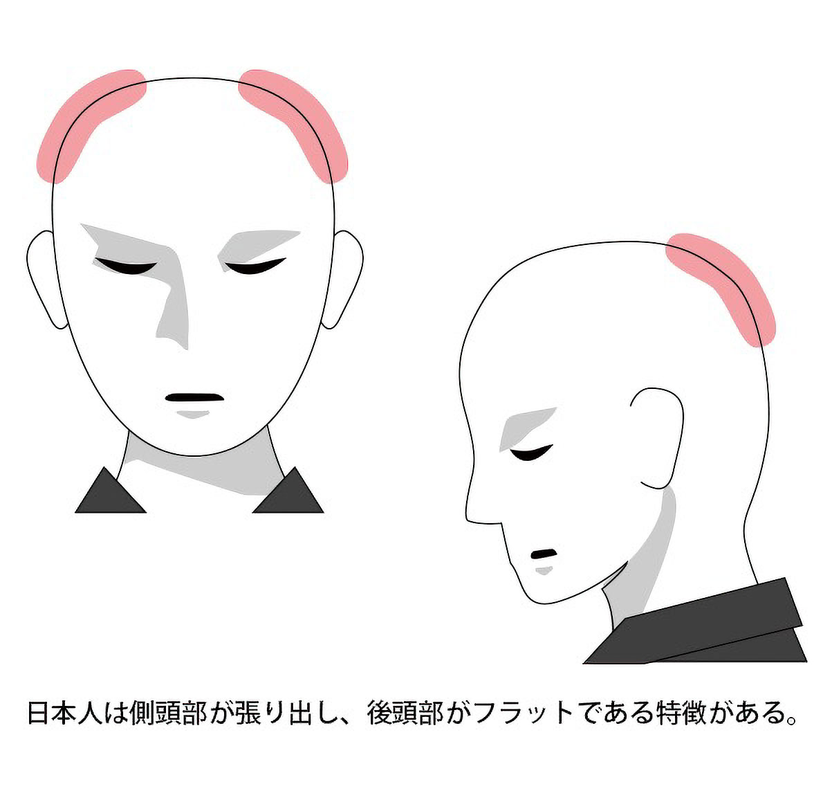 アジアンフォームのイラスト