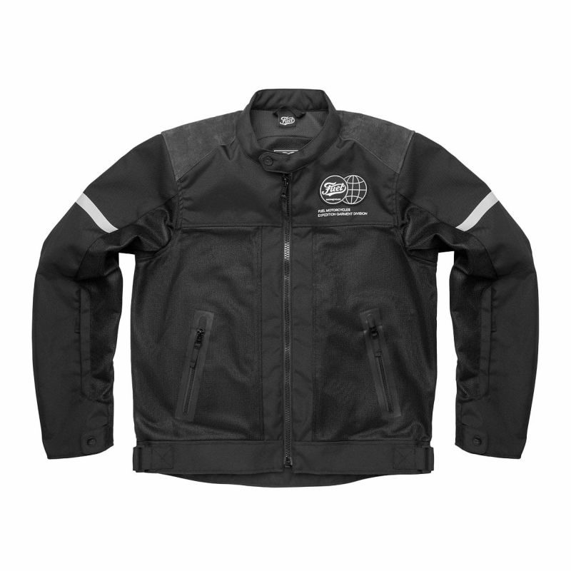 Fuel Motorcycles フェニックス メッシュ ジャケット ブラック