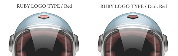 rubyヘルメットエンブレム