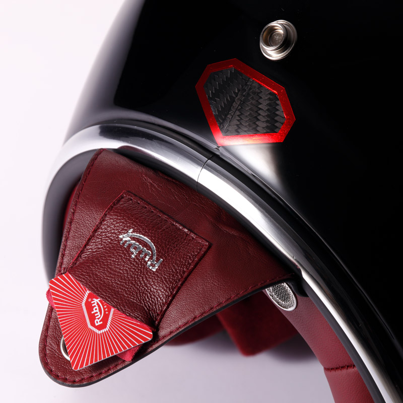 ruby helmet