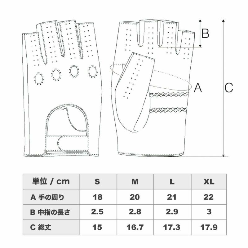 サイズチャート