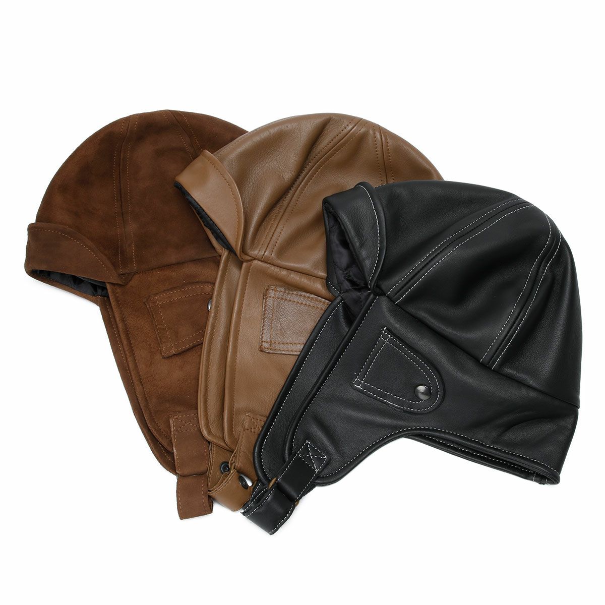 レザー アビエーターハット