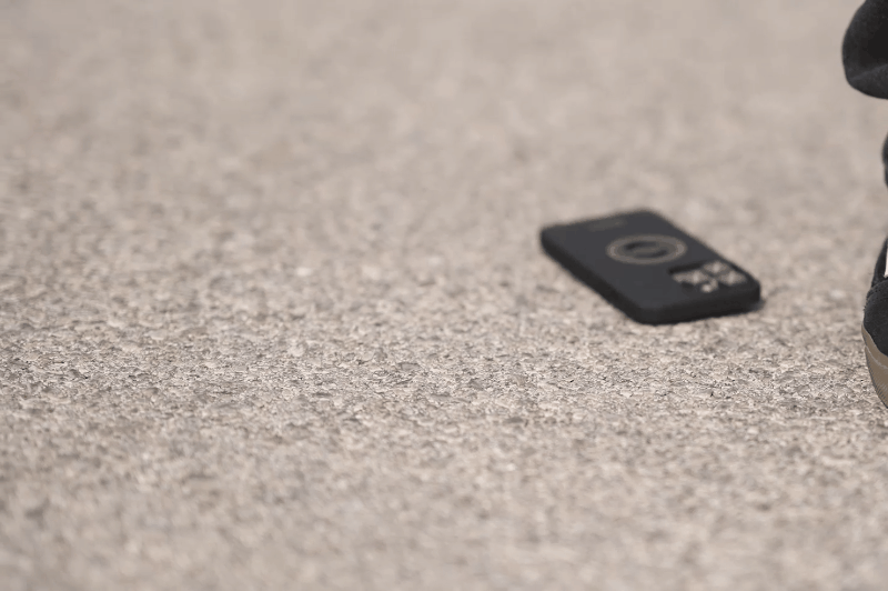 落下した際のイメージ