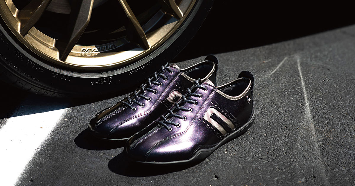 イデアコルサ NISSAN-Z ミッドナイトパープル ドライビングシューズ 靴