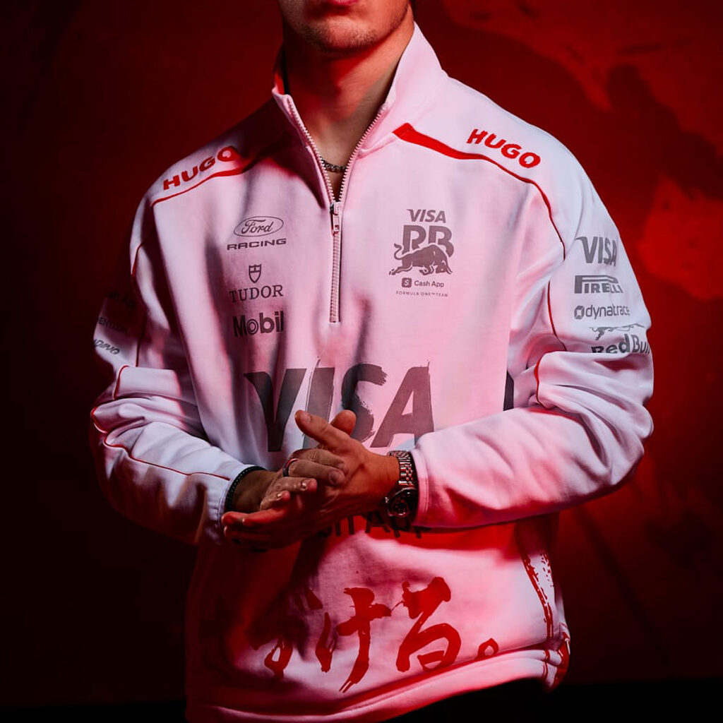 RB レーシングブルズ F1 チーム 日本GP クオーター ジップ セーター 2026