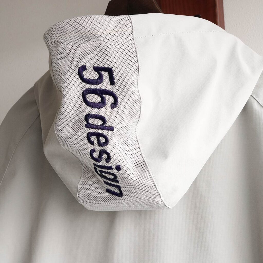 56design ベーシック フーディ ライトグレー 商品画像 フード