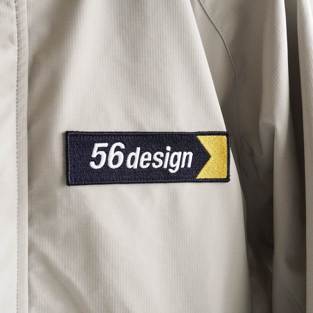 56design ベーシック フーディ ライトグレー 商品画像 ロゴマーク