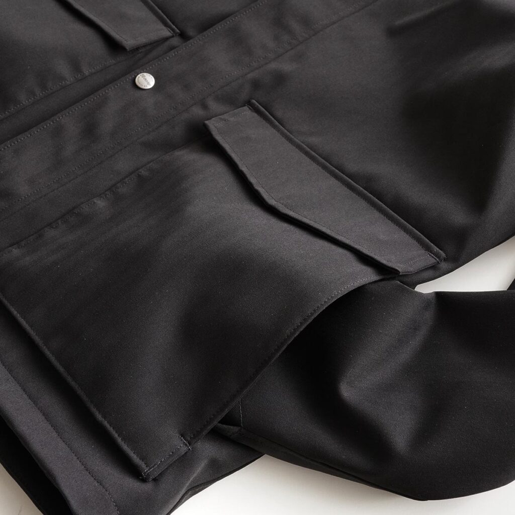 56design ハンティング ジャケット ブラック 商品画像 ポケット