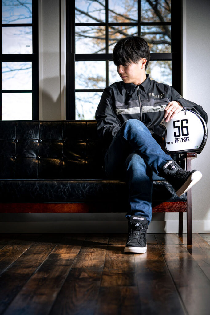 56design フィフティーズ ブルゾン ’26 モデルカット 男性