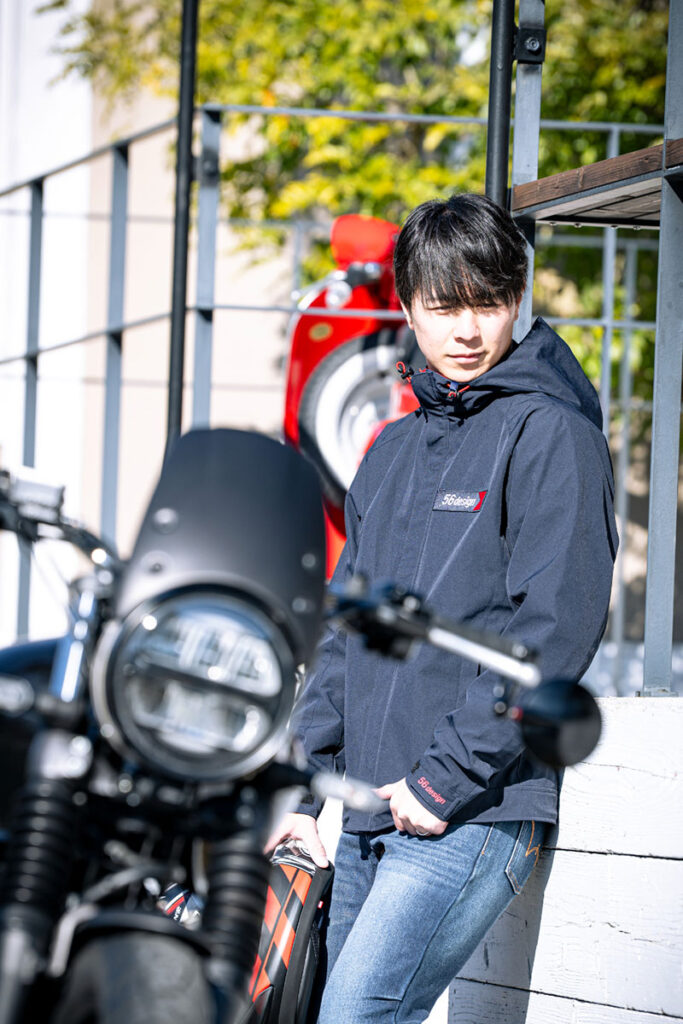 56design ベーシック フーディ モデルカット 男性