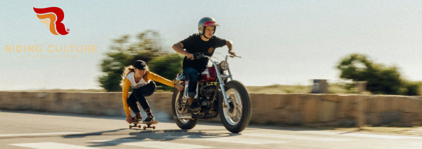 riding culture　ロゴ　バナー