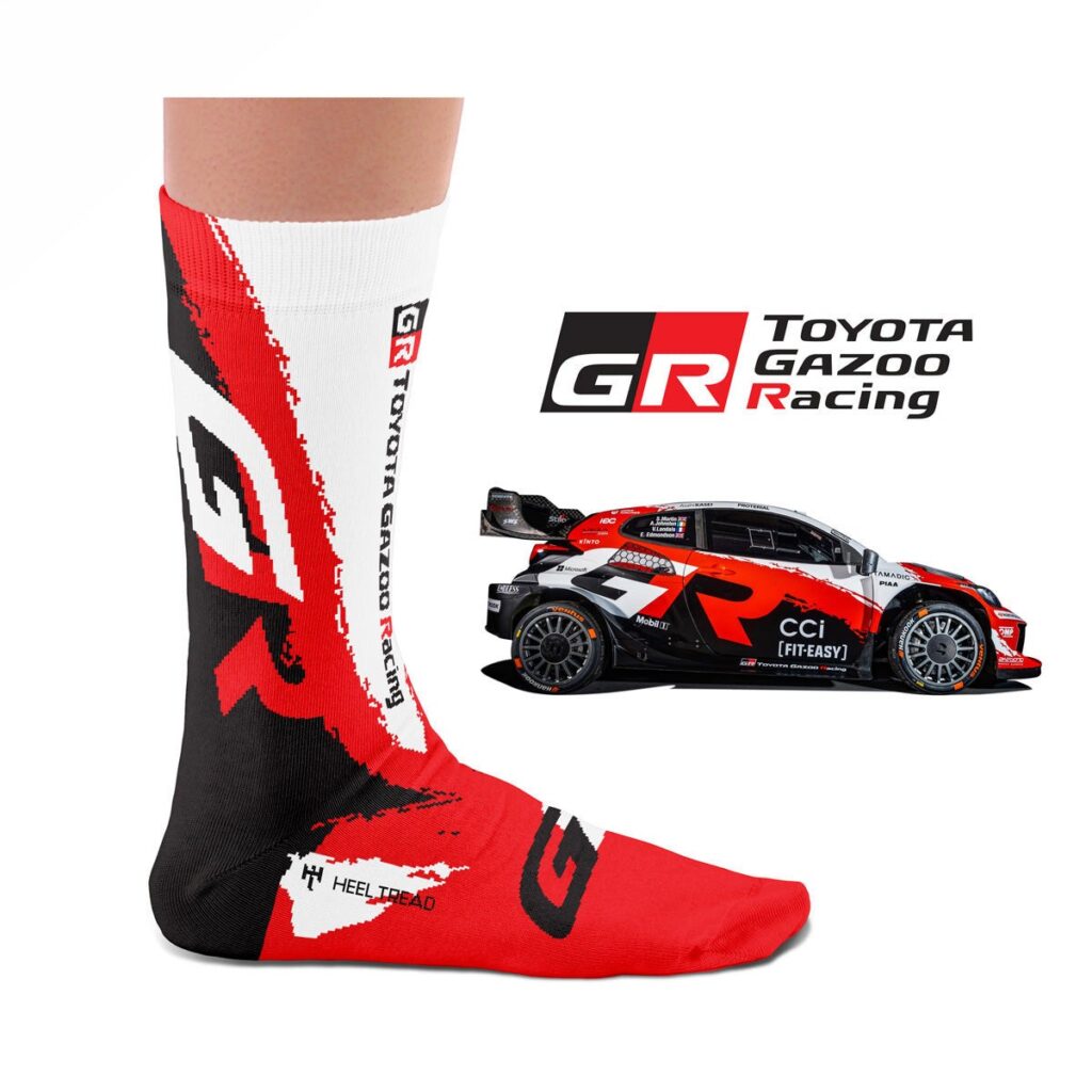 画像拡大
HEEL TREAD トヨタ ガズー WRC 2026 ソックス