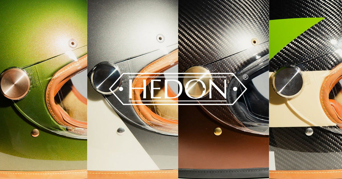 HEDON | Hedonist ＆ Heroine Racer 新色予約受付開始 - Motorimoda