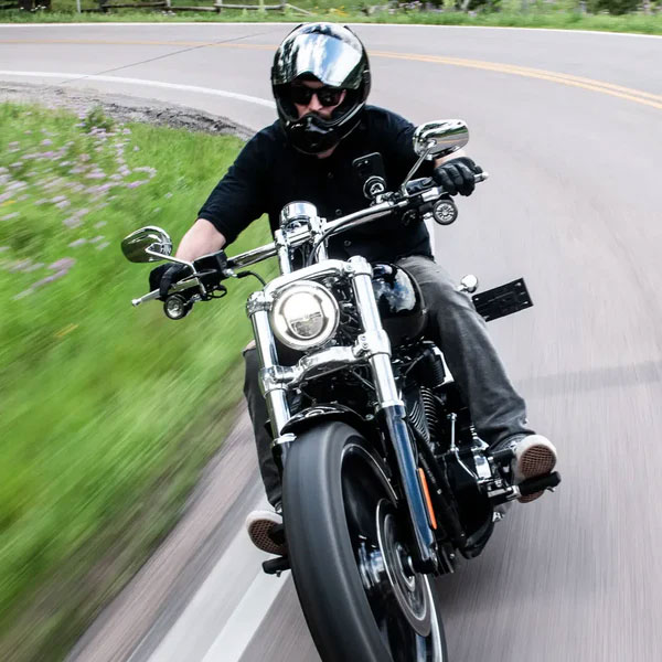 バイクでの使用イメージ