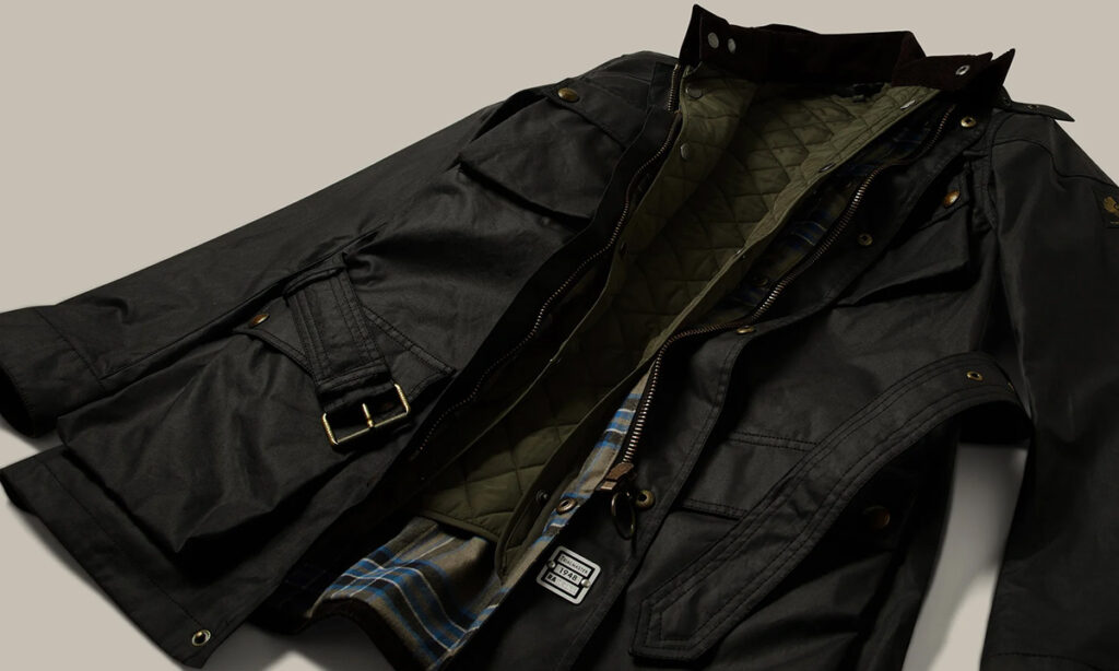 belstaff ICON GILET インナー取付イメージ