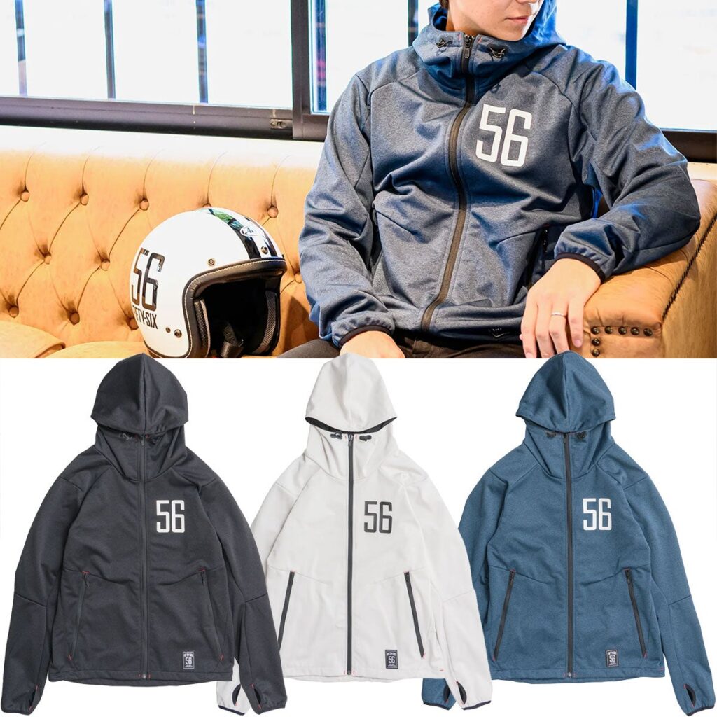 56design ユーティリティ パーカー