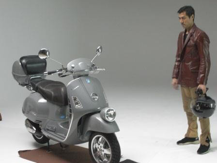 VESPA GT60 とモデルのよしだよしてる氏